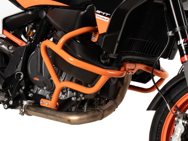 Protezione motore arancione per KTM 890 SMT (23-) Originale Hepco & Becker