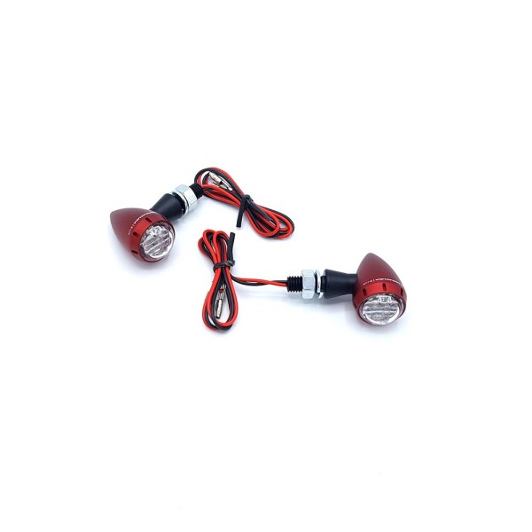 Indicatore Barracuda S-LED B-LUX rosso